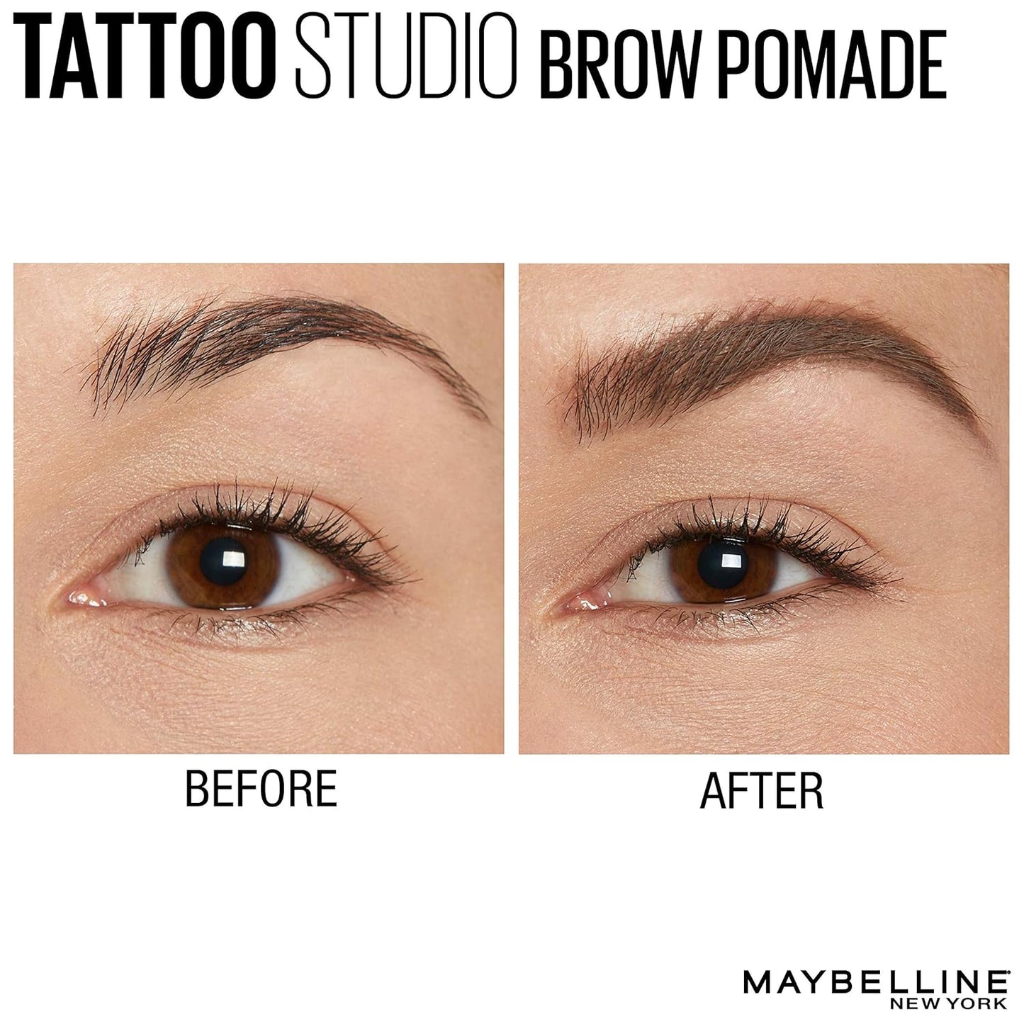 Tattoostudio Brow Pomade Long Lasting, Buildable, Eyebrow Makeup, Soft Brown, 1 Count