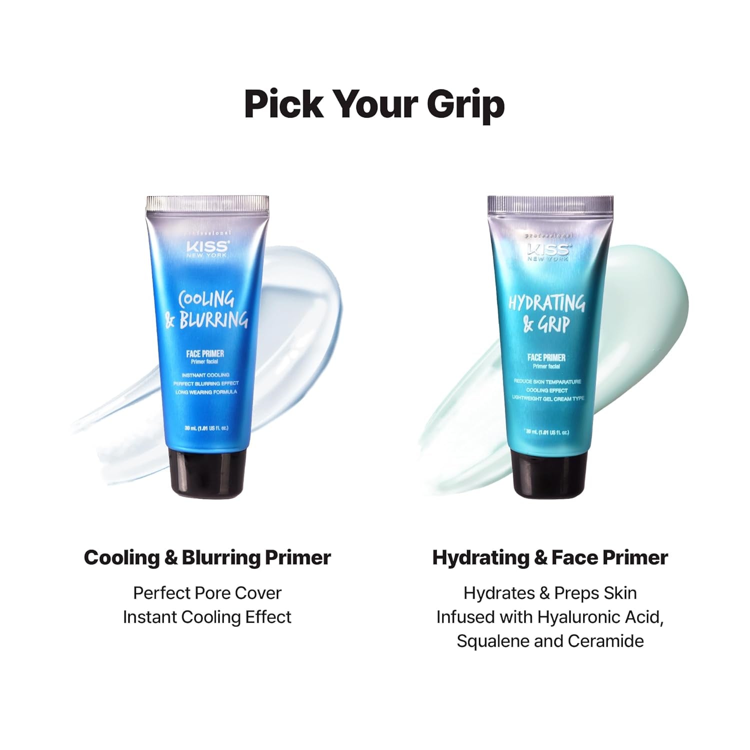 Professional Face Primer Hydrating & Grip, Long-Lasting All-Day Makeup, Skin Moisturizing, Improve Skin Elasticity, Lightweight Facial Gel Cream, Made in Korea