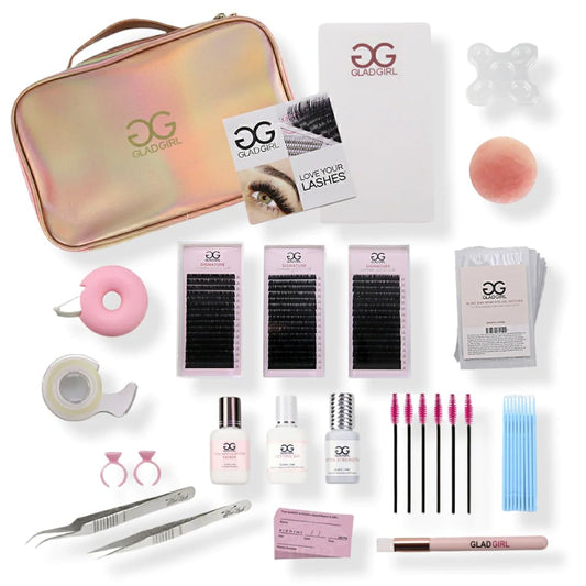 Eyelash Extensions Kit by , Student Classic Lash Kit, Includes 3 Trays of Mixed Length Lashes, Glue, Remover, Application Tools, (0.15Mm X 8-15Mm) B/C/D Curl 0.15 Mixed Length